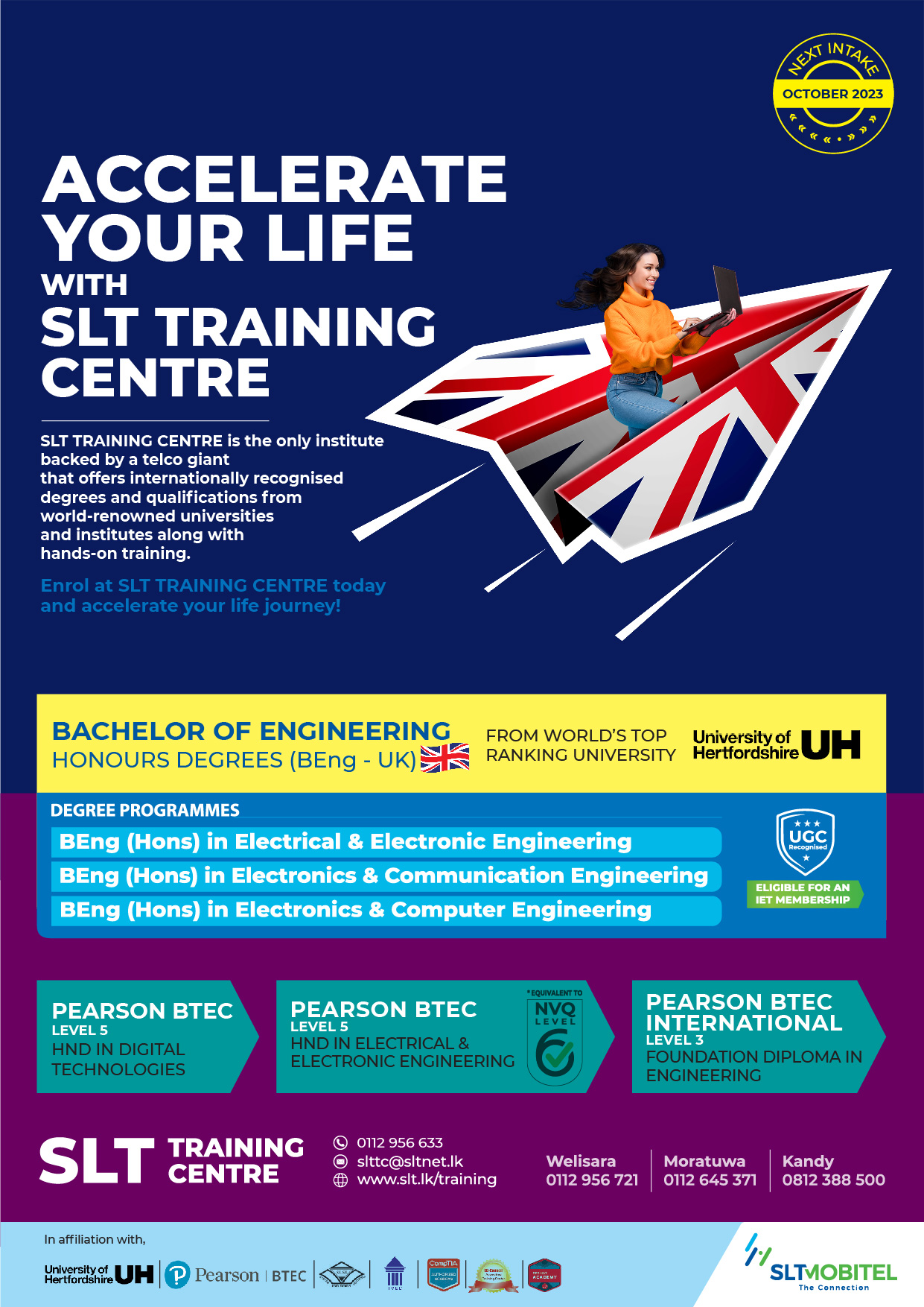 Engineering Degree In Sri Lanka SLT Training Centre